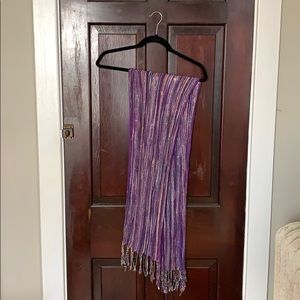 Funky Purple Scarf